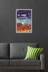 Trends International Minecraft - World Beyond Wall Poster, 22.4L x 14.7W, Gray Framed Version