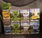 McDonald's Minecraft Movie Happy Meal toys Figurine & Blocks 10 Total New In Box