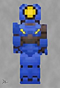 V1 "Minecraft" Original Pop Art Print - 13 x 19 Poster