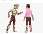 Minecraft Kids Zombie Pigman Halloween Costume Small 4-6 NWT