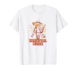 Minecraft Alex Survival Mode Red Orange Outline T-Shirt, Men, White
