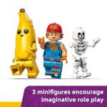 LEGO Fortnite Peely & Sparkplug’s Camp Kids Toy - Pretend Play and Video Game Building Set for Girls & Boys, Ages 7+ - Fortnite Toy Figures Peely, Sparkplug, & More - Gift Idea for Birthdays - 77075