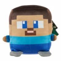 Mattel Minecraft Cuutopia Steve Plush, 5-inch Soft Rounded Pillow Doll, Video Game-Inspired Collectible Toy