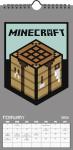 2026 Minecraft Mini Poster Calendar
