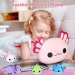 Adorable Axolotl Plush Toy Set for Kids