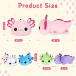 Adorable Axolotl Plush Toy Set for Kids