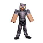 Minecraft Steve Netherite Armor Child Costume Large (10-12) Disguise