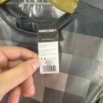 Minecraft Steve Netherite Armor Child Costume Large (10-12) Disguise