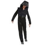 Disguise Wither Skeleton Minecraft Costume, Official Minecraft Costume with Hooded Jumpsuit for Kids, Child Size (4-6)