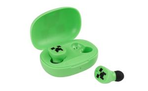Minecraft Wireless Earbuds with Charging Case