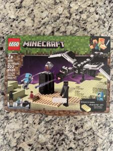 LEGO 21151 Minecraft: The End Battle - New/ Sealed in Box - Retired SHIPS FREE