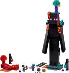 Lego Minecraft 21279 Enderman Tower Toy Birthday Present Blocks Boys Girls Children 9 10 11 Elementary School Student Micra Minecraft Goods Game Competition Robot