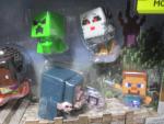 Minecraft Movie Overworld Battle Pack Mini Mode 7 Figures 6+ Mattel NEW