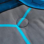 NTBED 5pcs Game Console Comforter Set for Boys Girls Kids Gaming Geometric Bed in a Bag Lightweight Microfiber Gamer Bedding Sets (Blue, Twin)