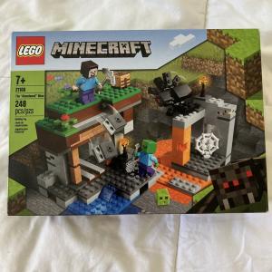 Lego Minecraft The Abandoned Mine 21166 New In Box 248 Pieces