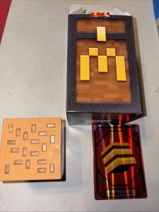 2025 McDONALD'S Minecraft Adult Happy Meal TOY With Card And Box