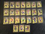 Minecraft Dungeons Arcade Trading Cards - 24 Card YELLOW SKIN Set - Rare Unique