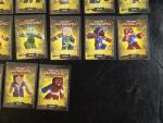 Minecraft Dungeons Arcade Trading Cards - 24 Card YELLOW SKIN Set - Rare Unique