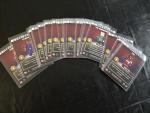 Minecraft Dungeons Arcade Trading Cards - 24 Card YELLOW SKIN Set - Rare Unique