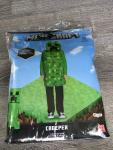 Minecraft Halloween Creeper Youth Size L 10-12 Jumpsuit Classic Child Costume