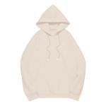 Sweatshirt For Women Womens Oversized Hoodies Sweatshirts Fleece Hooded Pullover Tops Sweaters Casual Comfy Fall Fashion Outfits Clothes 2025 Beige Women Clothing Trendy Xx-Large