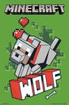 Minecraft - Wolf Wall Poster, 19L" x 13W", Premium Unframed Version