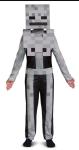 Brand New Minecraft Skeleton Classic Child Costume L (10-12)
