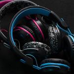 JLab JBuddies Play Gaming Wireless Kids Headset, Pink, 22+ Hour Bluetooth 5 Playtime 60ms Super-Low Latency for Mobile Gameplay, Retractable Boom Mic, AUX Cord Compatible w/Gaming Consoles