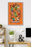 Trends International Minecraft - Funtage Wall Poster, 34L x 22.4W, Gray Framed Version