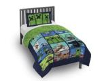 Minecraft Mobs Reversible Comforter & Pillowcase Set, Queen Size, Multicolor