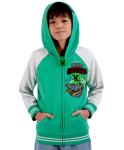 Minecraft Hoodie Jacket 4 5 6 7 8 10 12 Boys Creeper Sweatshirt Embroidered Zip