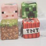 Minecraft Plush 8-14" Stuffed Animal Toys Dolls Mojang Jinx Video Game Gift New