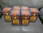 Minecraft McDonald’s 2025 ADULT HAPPY MEAL – Full Set of 6 Figures w/ Unused DLC