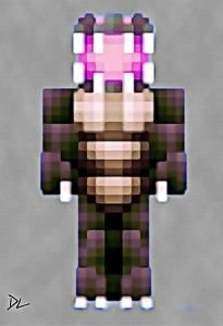 Ender Dragon "Minecraft" Original Pop Art Print - 13 x 19 Poster