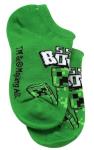 Minecraft No Show Socks for Boys, 10 Pair Multi Pack, Steve, Alex, Creeper, Zombie, Socks for Kids, Small