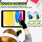 SAGA SPORTS Kids Winter Gloves for Boys & Girls, Age 4-12 | Touchscreen-Compatible, Anti-Slip | Warm, Machine Washable for Outdoor Activities