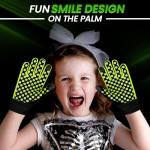 SAGA SPORTS Kids Winter Gloves for Boys & Girls, Age 4-12 | Touchscreen-Compatible, Anti-Slip | Warm, Machine Washable for Outdoor Activities