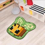 Minecraft Honey Bee Accent Rug | 31x29 Inches