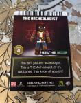 Minecraft Dungeons Arcade Card Series 4 The Archeologist #85/143 Skin Rare