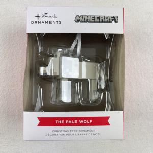 2025 Hallmark Ornament Minecraft The Pale Wolf Brand New Rare