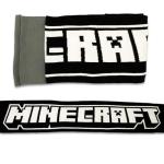 Minecraft Hat and Scarf Set for Kids - Gamers Bundle with TNT Mobs Beanie and Scarf Plus Stickers, More | Minecraft Winter Gear for Boys