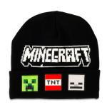 Minecraft Hat and Scarf Set for Kids - Gamers Bundle with TNT Mobs Beanie and Scarf Plus Stickers, More | Minecraft Winter Gear for Boys