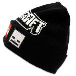 Minecraft Hat and Scarf Set for Kids - Gamers Bundle with TNT Mobs Beanie and Scarf Plus Stickers, More | Minecraft Winter Gear for Boys
