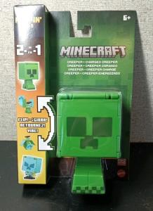 Minecraft Flippin' Figs 2 in 1 Creeper + Charged Creeper Action Figure ~NEW