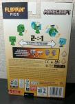 Minecraft Flippin' Figs 2 in 1 Creeper + Charged Creeper Action Figure ~NEW