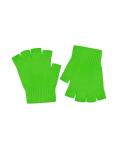 Green Fingerless Gloves Kids Winter Gloves Half Finger Warm Knit Stretchy Touchscreen Mitten for Typing Boys Girls Green One Size