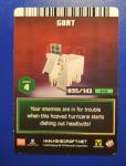 2025 Minecraft Dungeons Arcade Card. GOAT. PET. #95/143 RARE. Series 4.