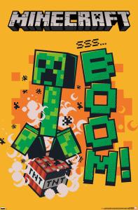 Minecraft - Creeper Boom - Poster