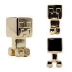 Minecraft Mine Kit – Dig Your Own Mystery Block with Mini‑Figure, Iron Pickaxe, Water‑Soak Mining Activity, Collectible Gold‑Plated Creeper (1‑in‑48), Gift for Kids 3+