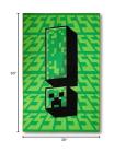 Minecraft Creeper 60x39 Inch Area Rug